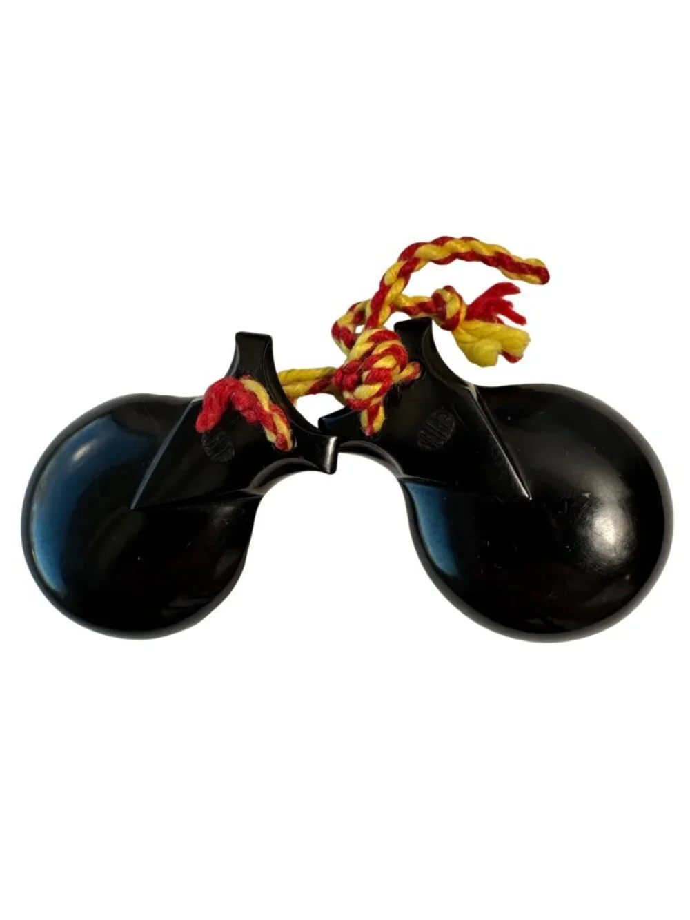 Elton Bakelite Percussion Castanets Clackers Hand Musical Instruments Tango Vtg - Picture 9 of 11